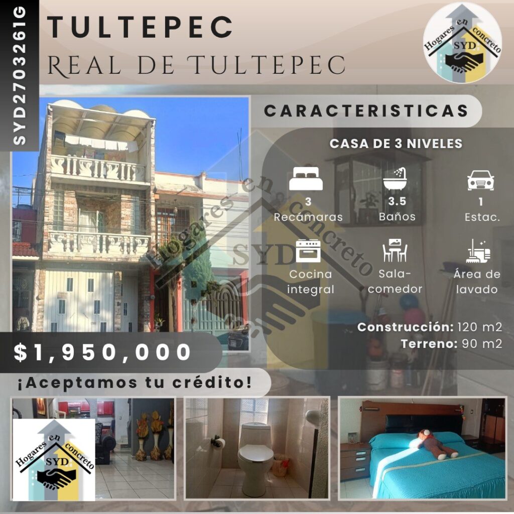 Casa Real de Tultepec en Tultepec Edo.Méx